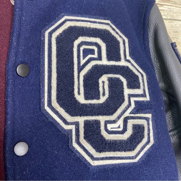 Opening Ceremony Varsity letterman’s Jacket Size XS wool/leather - Picture 7 of 11